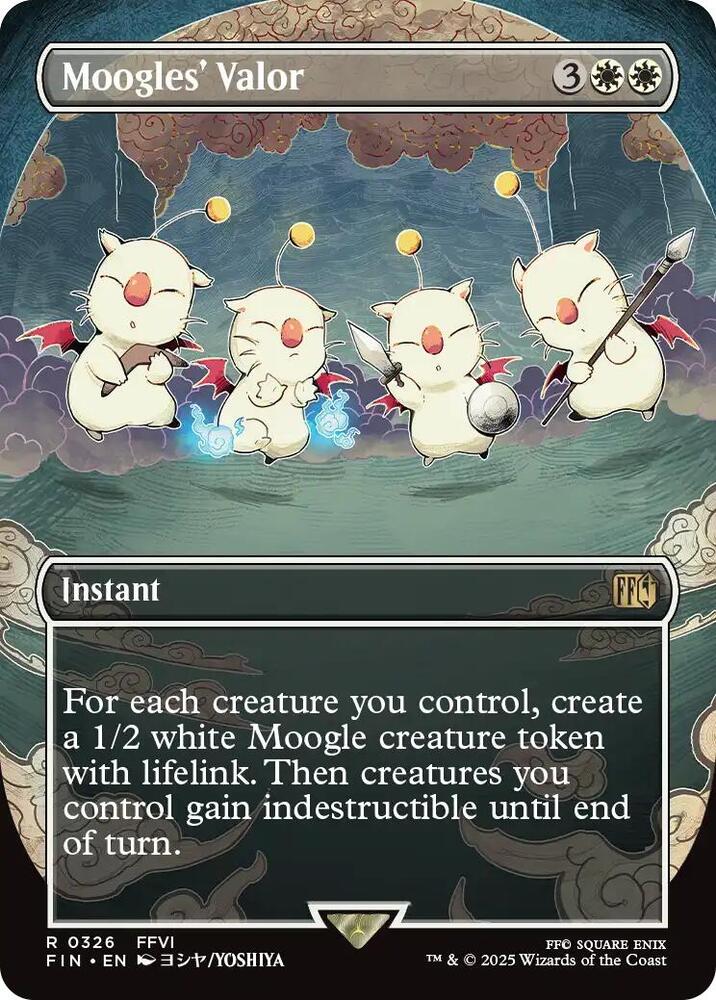 Moogles' Valor (Borderless) [FINAL FANTASY] 326