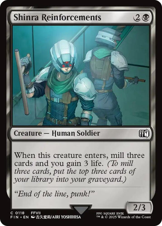 Shinra Reinforcements [FINAL FANTASY] 118