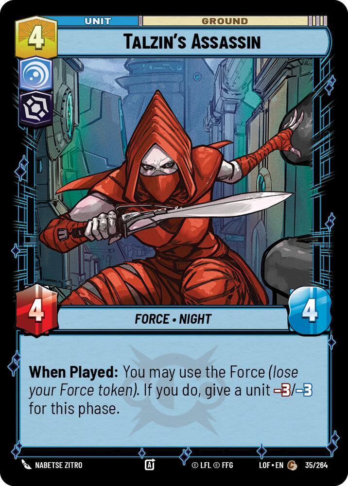 Talzin's Assassin [Legends of the Force] 035/264
