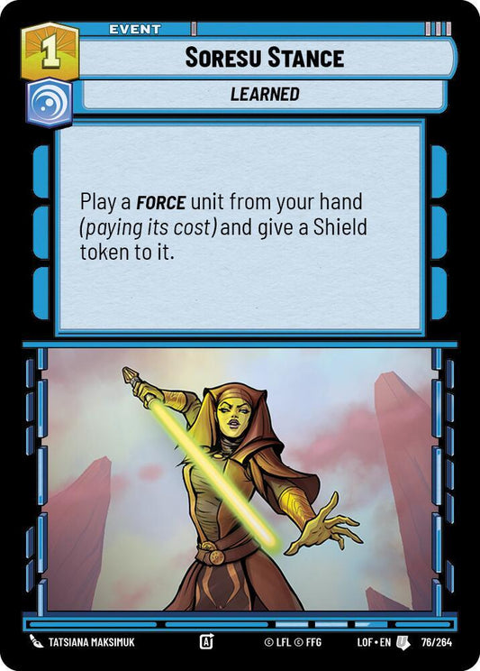 Soresu Stance [Legends of the Force] 076/264