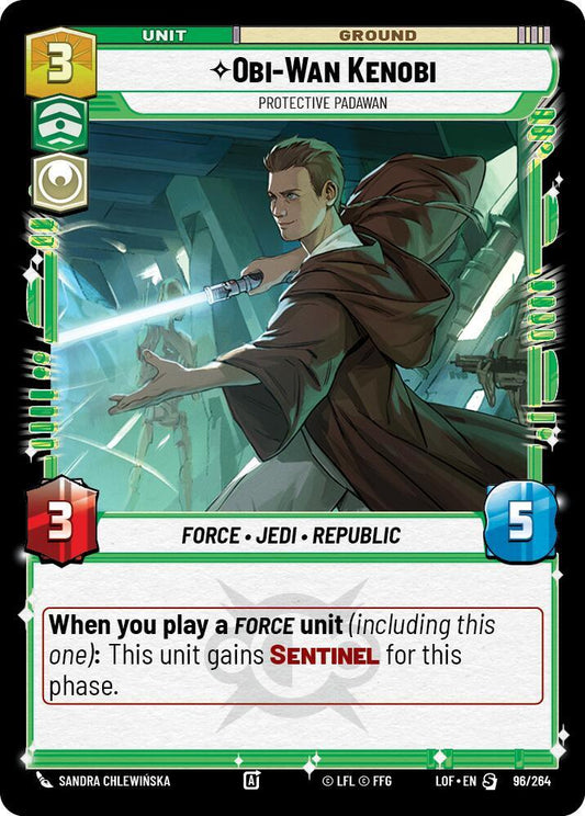 Obi-Wan Kenobi - Protective Padawan [Legends of the Force] 096/264