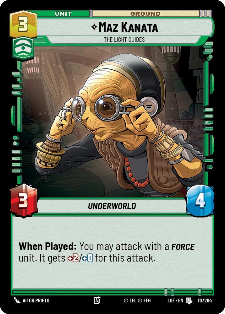 Maz Kanata - The Light Guides [Legends of the Force] 111/264