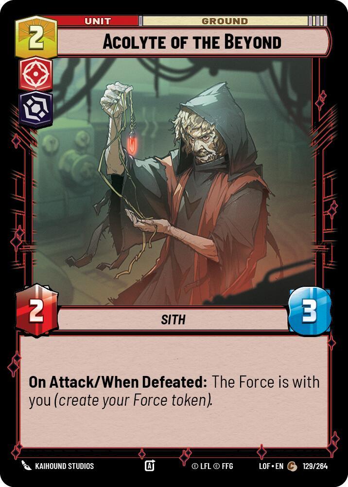 Acolyte of the Beyond [Legends of the Force] 129/264