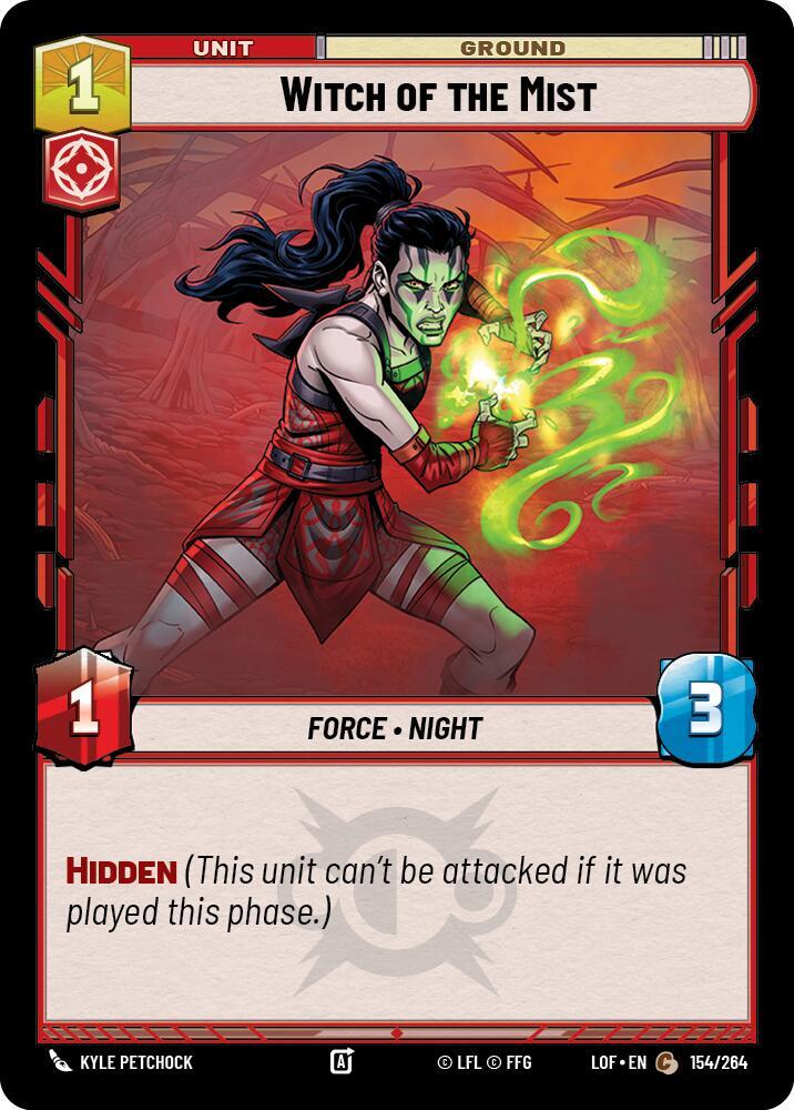 Witch of the Mist [Legends of the Force] 154/264