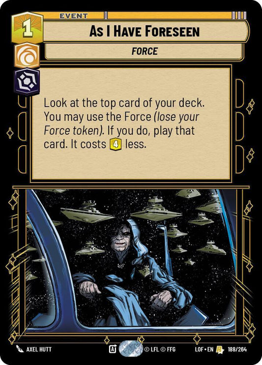 As I Have Foreseen [Legends of the Force] 188/264