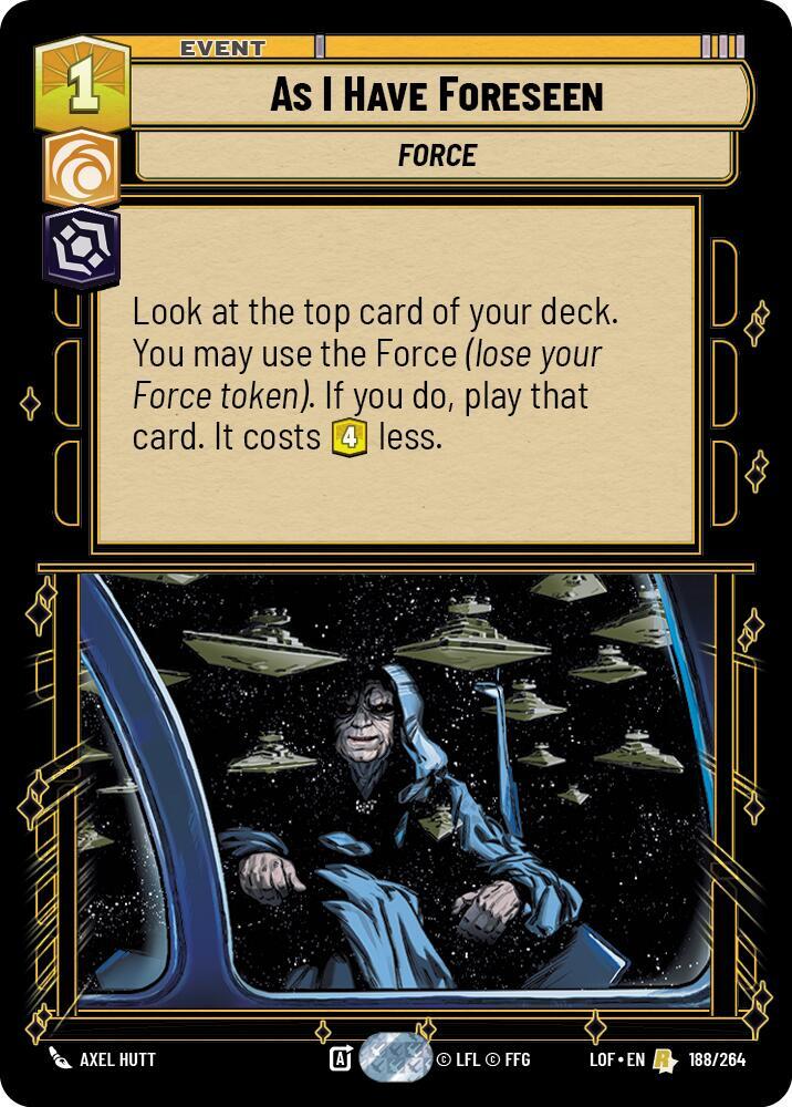 As I Have Foreseen [Legends of the Force] 188/264