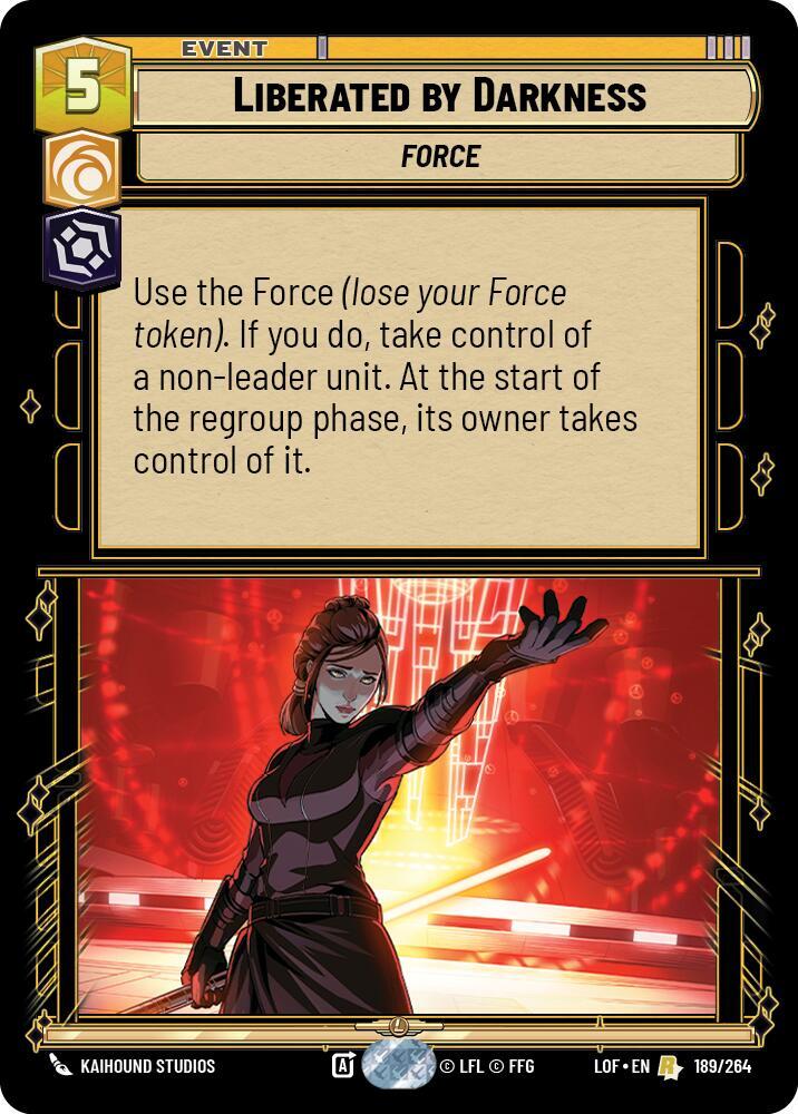 Liberated by Darkness [Legends of the Force] 189/264