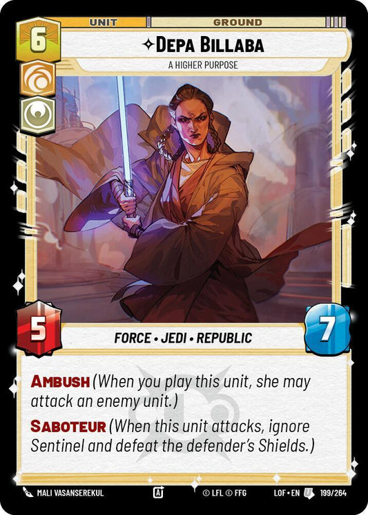 Depa Billaba - A Higher Purpose [Legends of the Force] 199/264