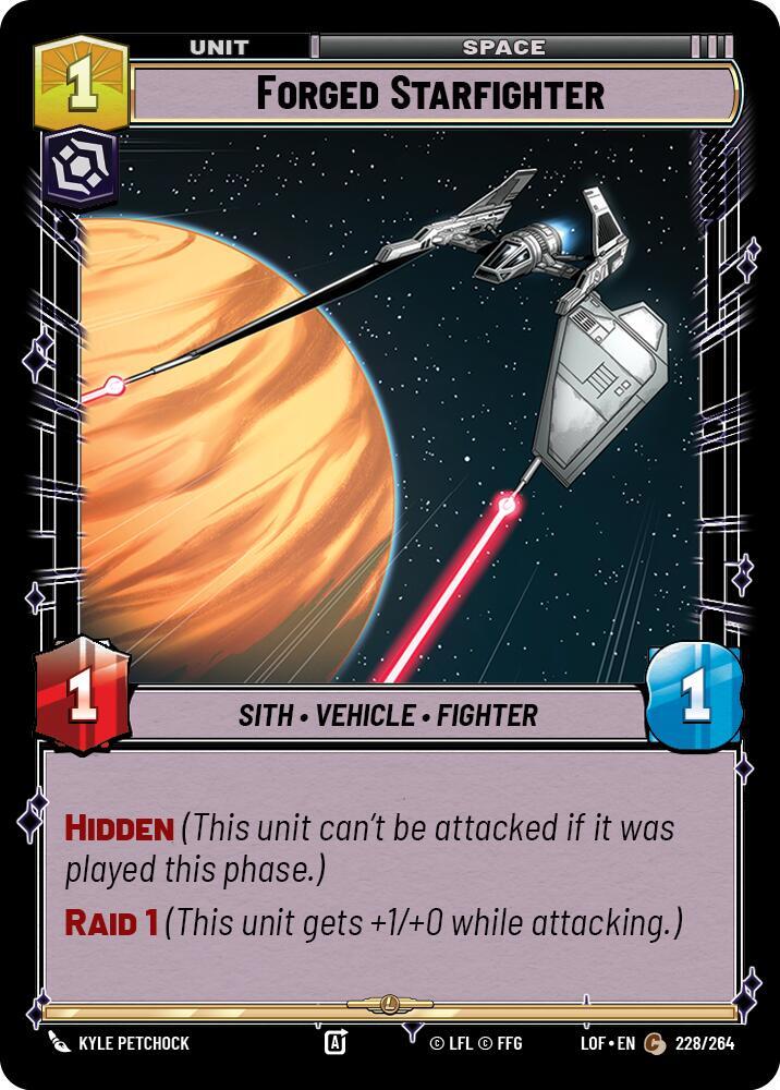 Forged Starfighter [Legends of the Force] 228/264