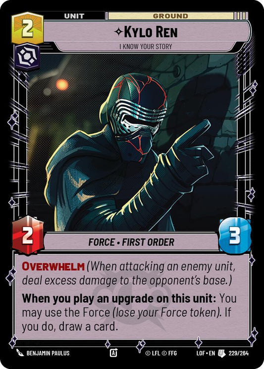 Kylo Ren - I Know Your Story [Legends of the Force] 229/264
