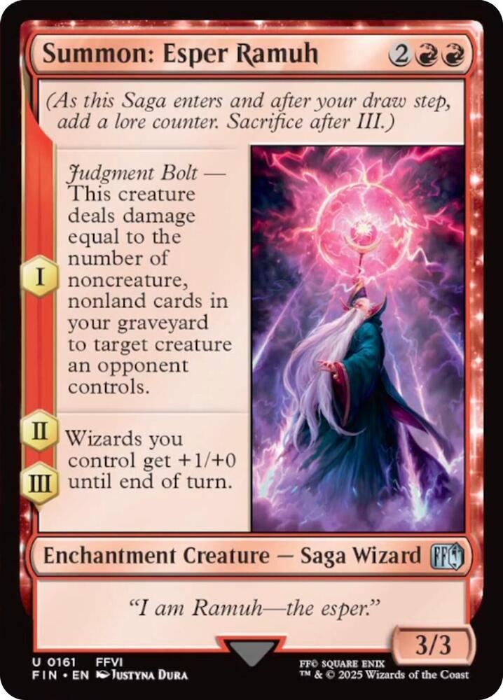 Summon: Esper Ramuh [FINAL FANTASY] 161