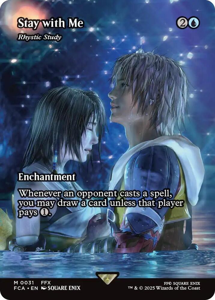 Stay with Me - Rhystic Study (Showcase) [FINAL FANTASY: Through the Ages] 31