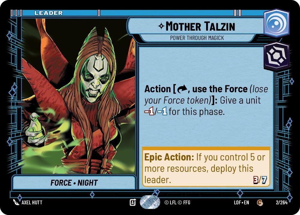 Mother Talzin - Power Through Magick [Legends of the Force] 002/264