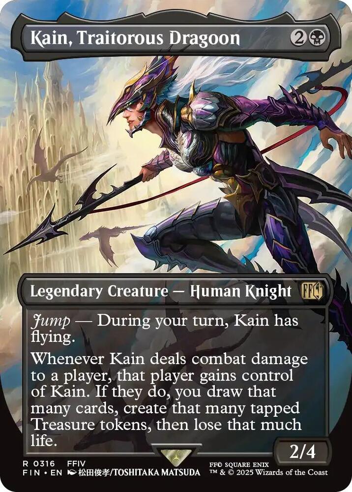 Kain, Traitorous Dragoon (Borderless) [FINAL FANTASY] 316