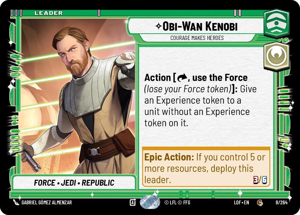 Obi-Wan Kenobi - Courage Makes Heroes [Legends of the Force] 008/264