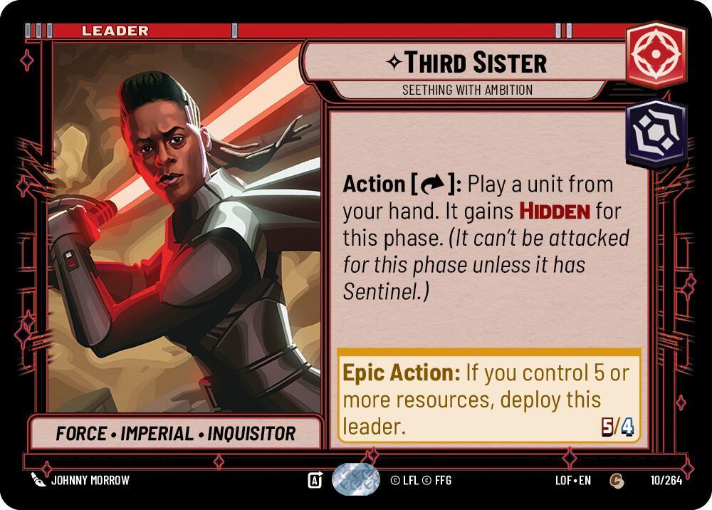 Third Sister - Seething With Ambition [Legends of the Force] 010/264