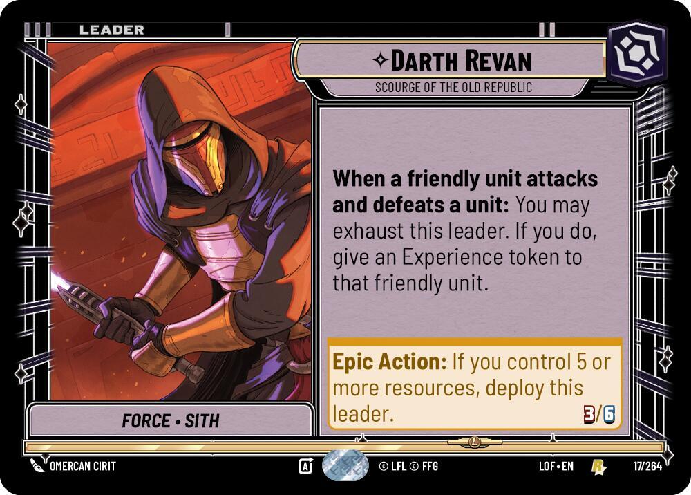Darth Revan - Scourge of the Old Republic [Legends of the Force] 017/264