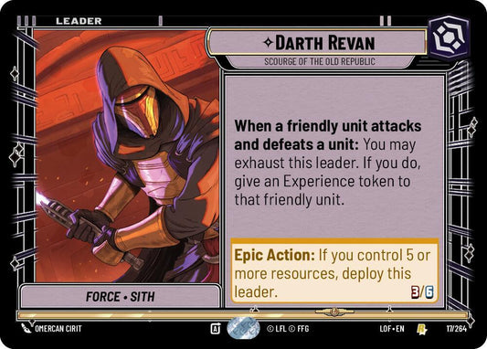 Darth Revan - Scourge of the Old Republic [Legends of the Force] 017/264