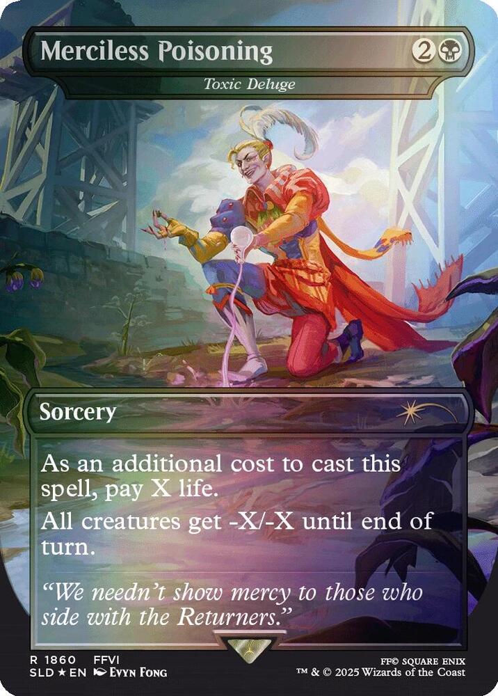 Merciless Poisoning - Toxic Deluge (Rainbow Foil) [Secret Lair Drop Series] 1860