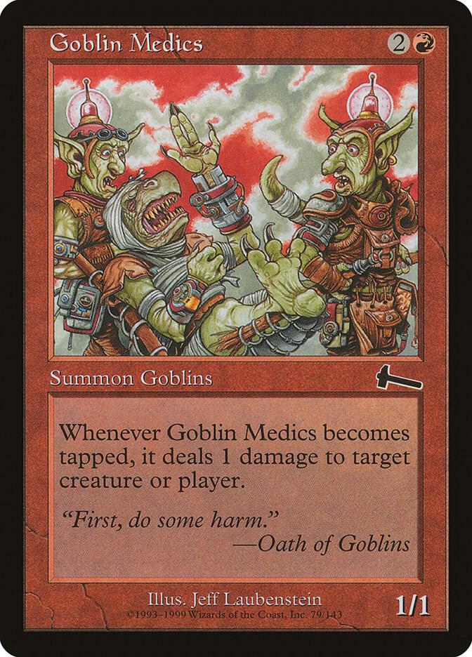 Goblin Medics [Urza's Legacy] 79