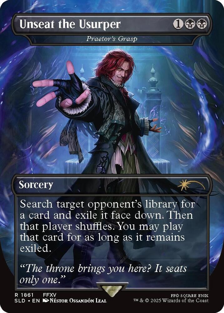 Unseat the Usurper - Praetor's Grasp [Secret Lair Drop Series] 1861