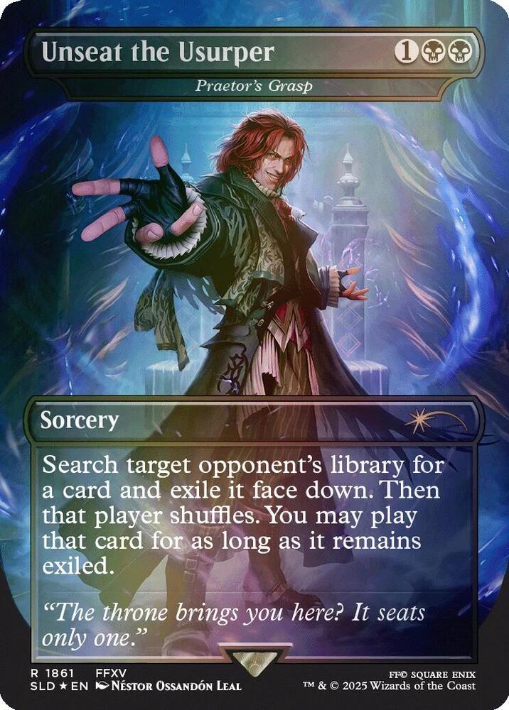 Unseat the Usurper - Praetor's Grasp (Rainbow Foil) [Secret Lair Drop Series] 1861