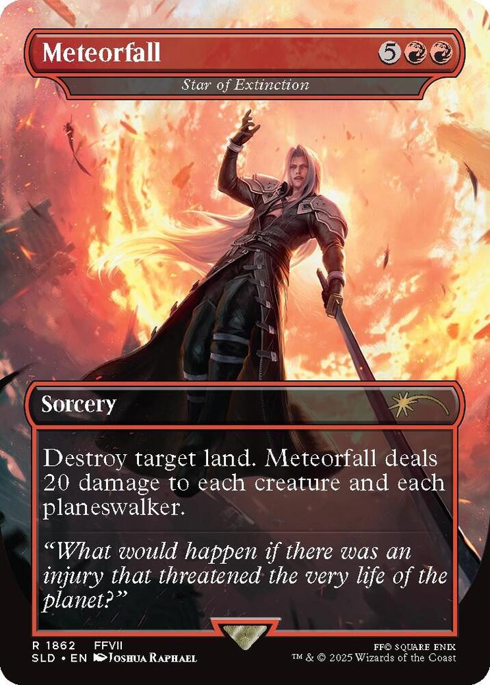 Meteorfall - Star of Extinction [Secret Lair Drop Series] 1862