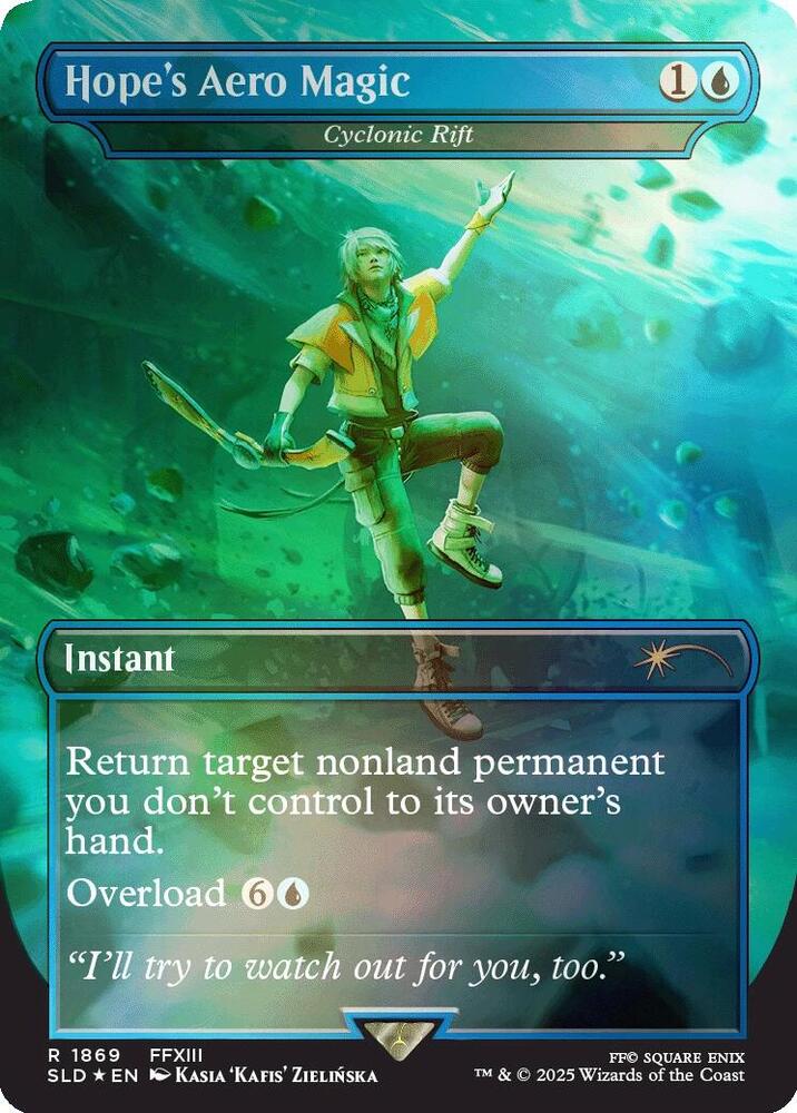 Hope's Aero Magic - Cyclonic Rift (Rainbow Foil) [Secret Lair Drop Series] 1869