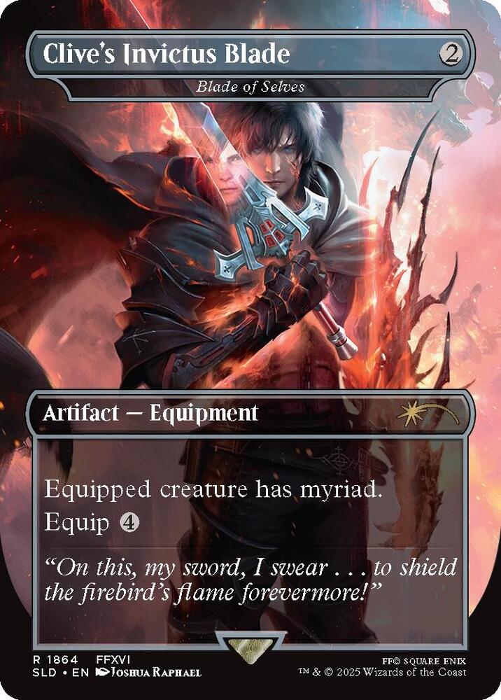 Clive's Invictus Blade - Blade of Selves [Secret Lair Drop Series] 1864