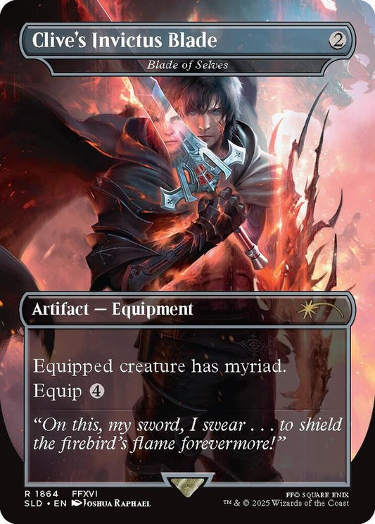 Clive's Invictus Blade - Blade of Selves [Secret Lair Drop Series] 1864
