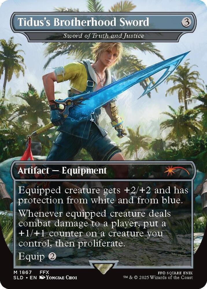 Tidus's Brotherhood Sword - Sword of Truth and Justice [Secret Lair Drop Series] 1867