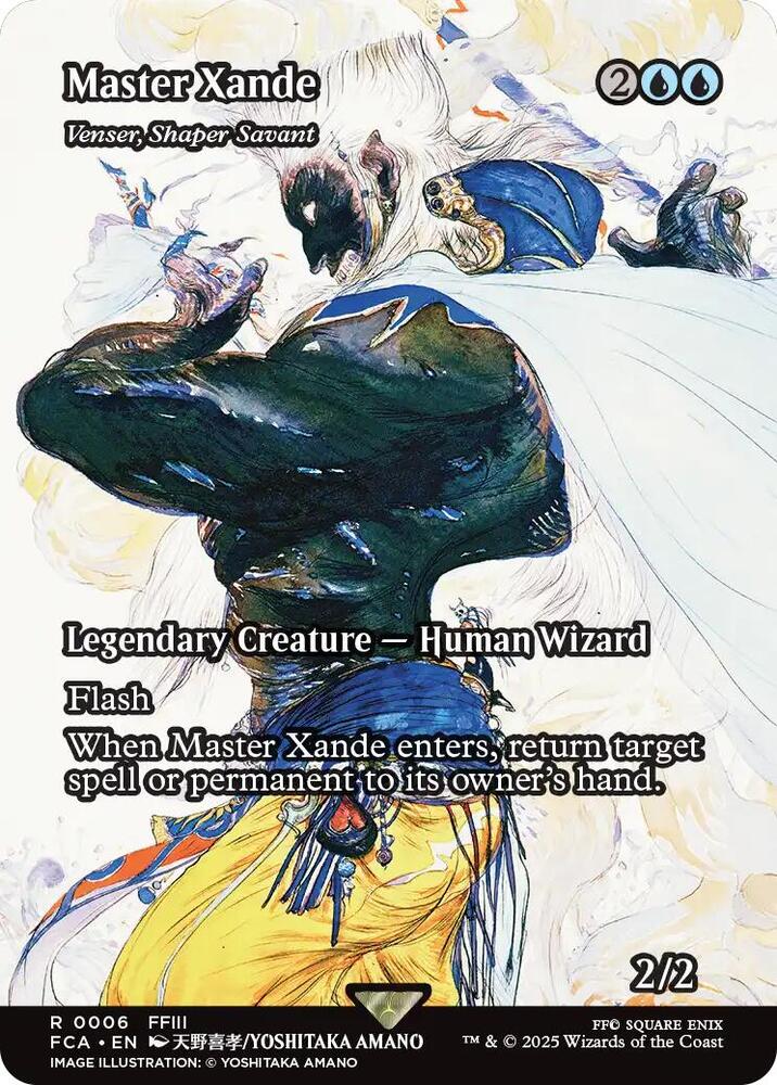 Master Xande - Venser, Shaper Savant (Showcase) [FINAL FANTASY: Through the Ages] 6