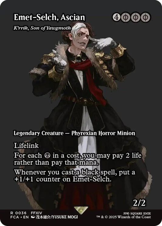 Emet-Selch, Ascian - K'rrik, Son of Yawgmoth (Showcase) [FINAL FANTASY: Through the Ages] 36