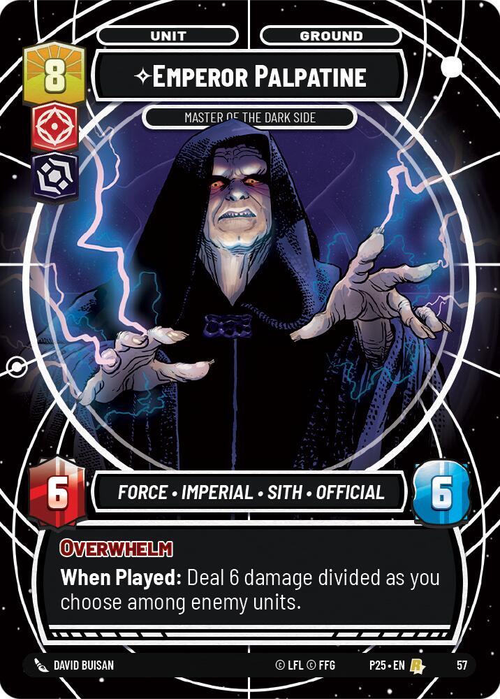 Emperor Palpatine - Master of the Dark Side [Organized Play Promos] 57