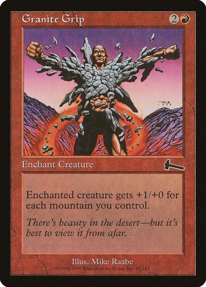 Granite Grip [Urza's Legacy] 81