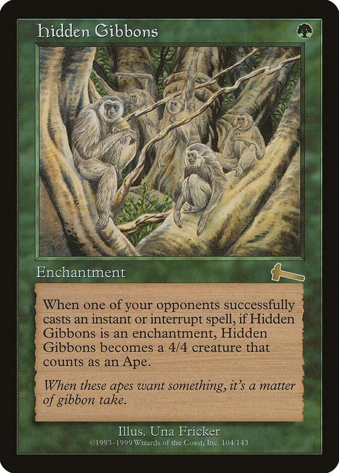 Hidden Gibbons [Urza's Legacy] 104