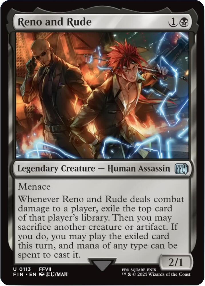 Reno and Rude [FINAL FANTASY] 113