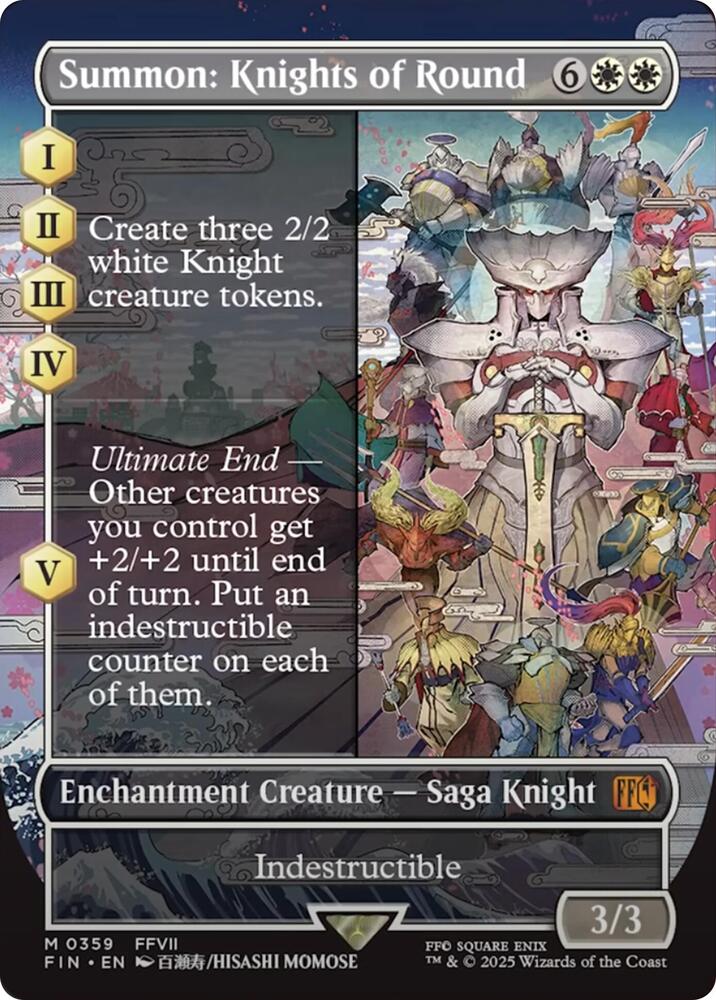 Summon: Knights of Round (Borderless) [FINAL FANTASY] 359