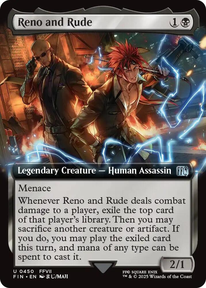 Reno and Rude (Extended Art) [FINAL FANTASY] 450