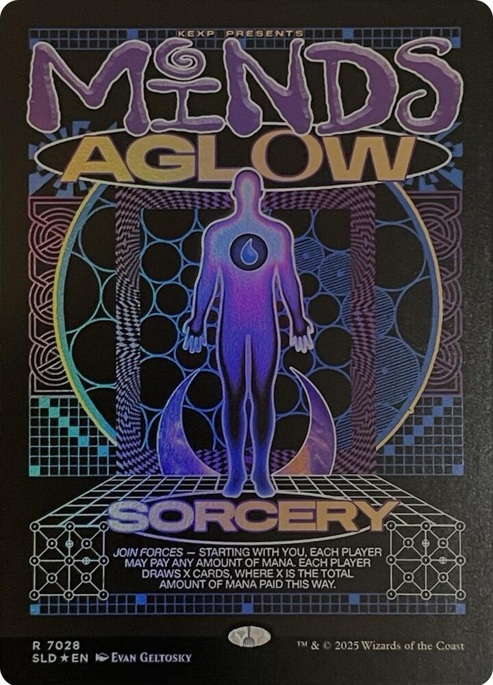 Minds Aglow (Rainbow Foil) [Secret Lair Drop Series] 7028