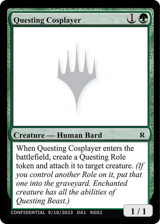 Questing Cosplayer [Un-Known Event Playtest Cards]