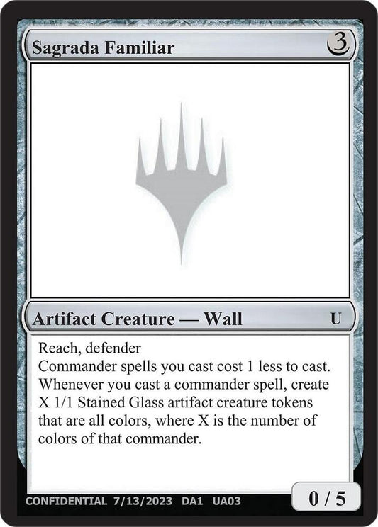 Sagrada Familiar [Un-Known Event Playtest Cards]