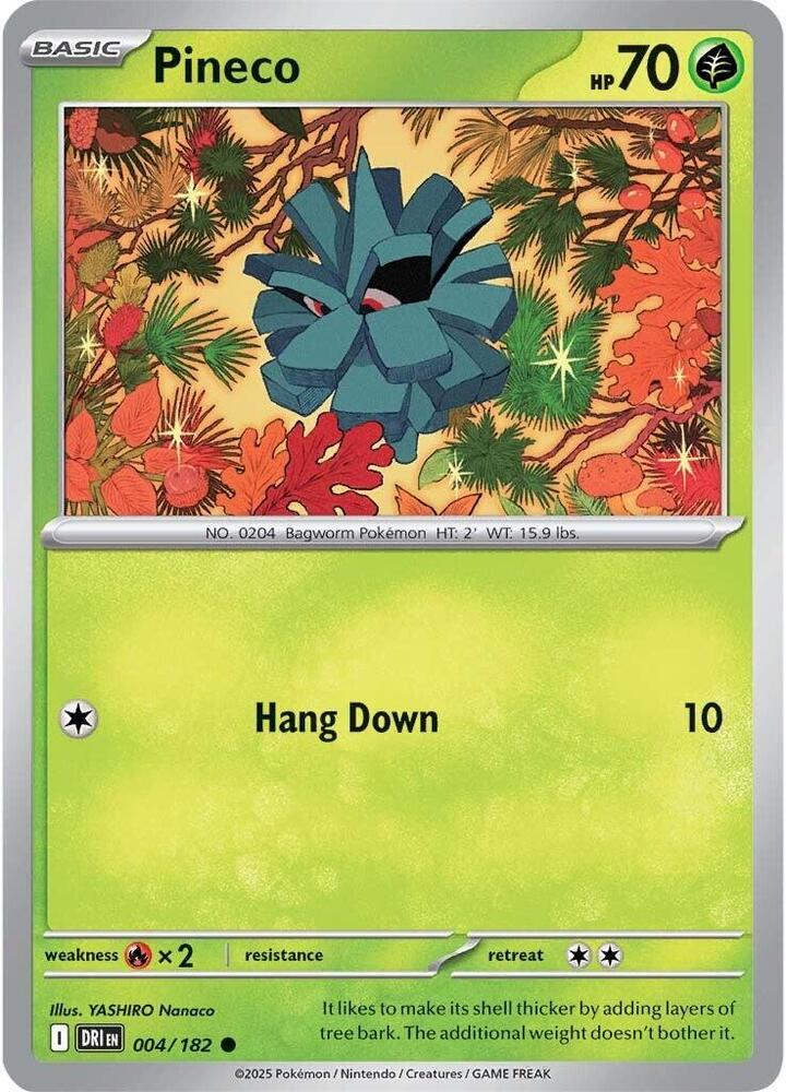 Pineco [SV10: Destined Rivals] 004/182
