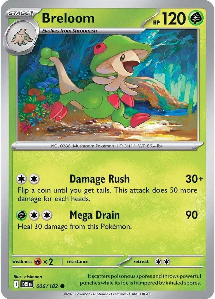 Breloom [SV10: Destined Rivals] 006/182
