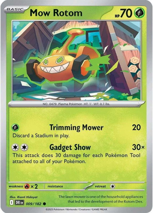 Mow Rotom [SV10: Destined Rivals] 009/182