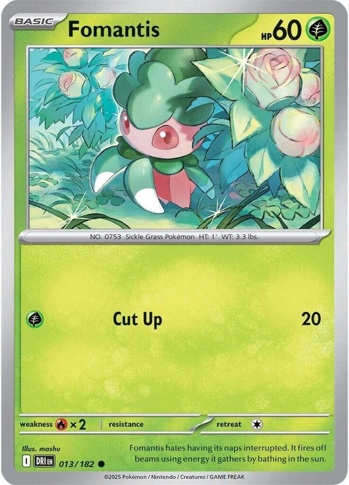 Fomantis [SV10: Destined Rivals] 013/182