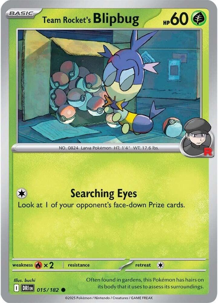 Team Rocket's Blipbug [SV10: Destined Rivals] 015/182