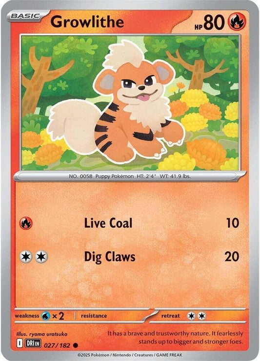 Growlithe [SV10: Destined Rivals] 027/182