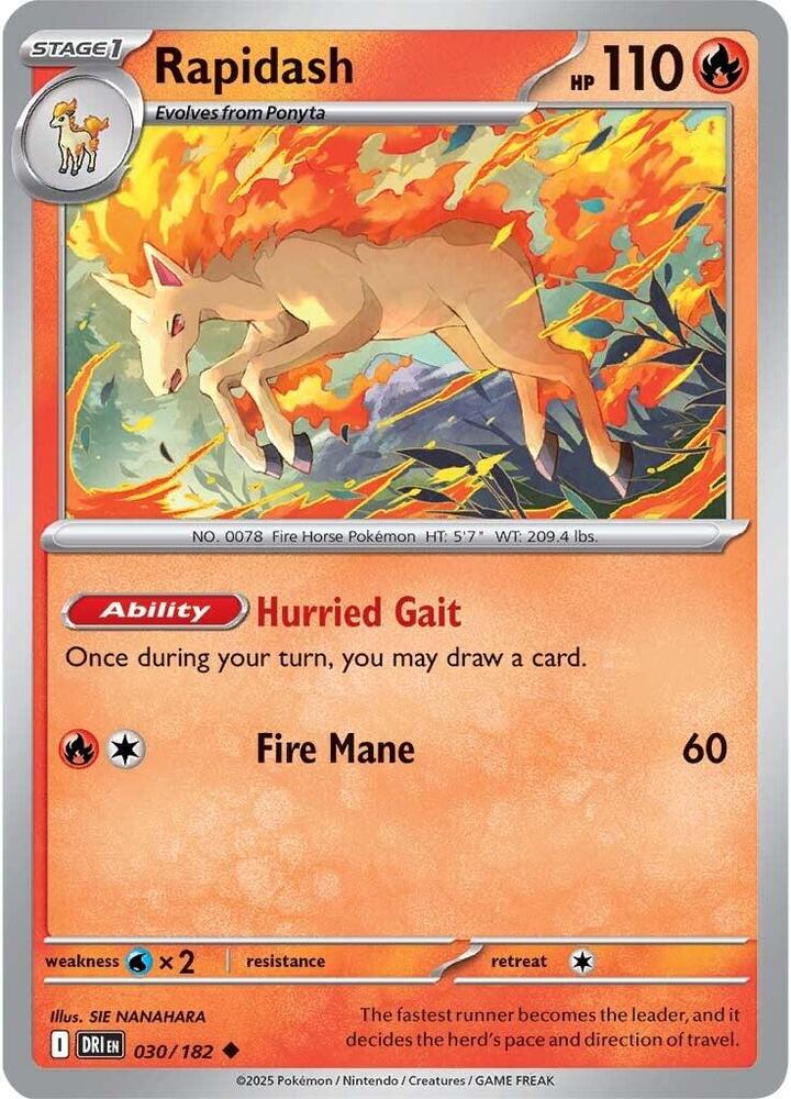 Rapidash - 030/182 [SV10: Destined Rivals] 030/182