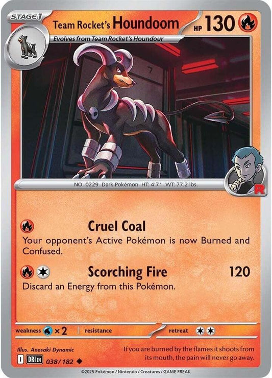 Team Rocket's Houndoom - 038/182 [SV10: Destined Rivals] 038/182